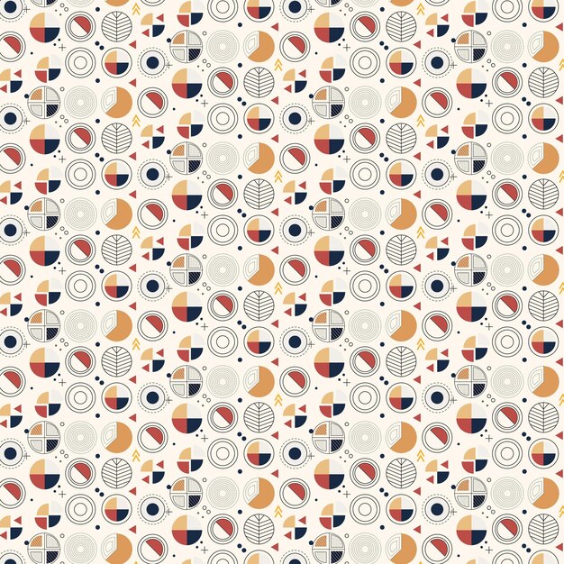 Diseño de patrones de círculos geométricos