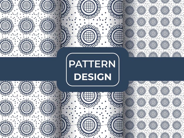 Diseño de patrones sin costura de Art Deco moderno