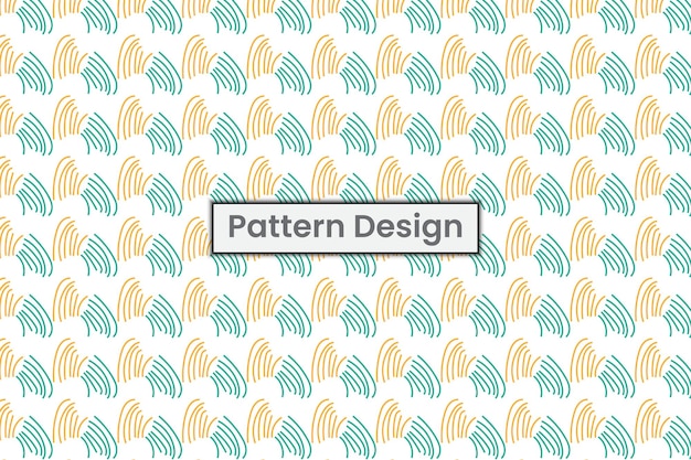 Diseño de patrones sin costura retro pequeños dibujados a mano por vector libre