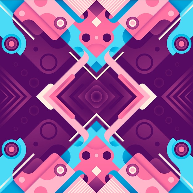 Diseño de patrones sin costuras abstractos