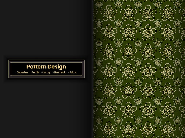 diseño de patrones sin costuras con arte vectorial para patrones de textiles y telas