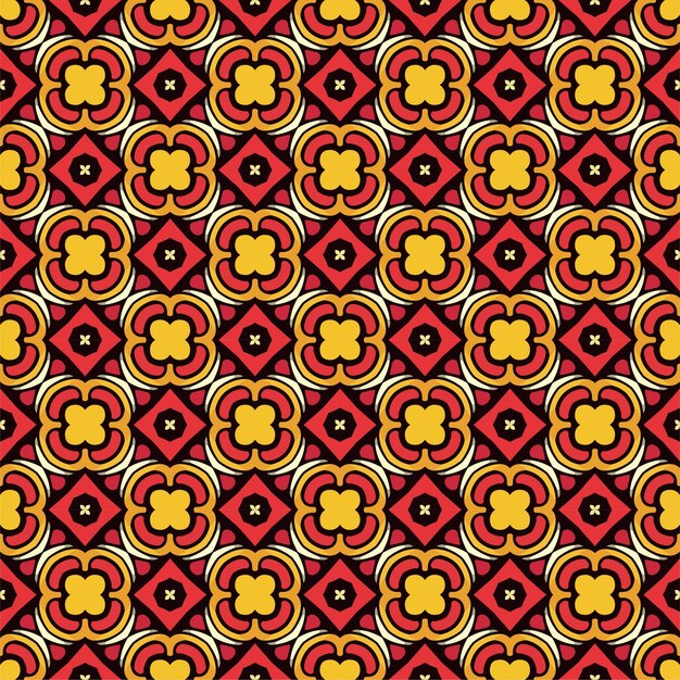 Diseño de patrones sin costuras coloridos fondo abstracto