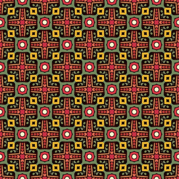Diseño de patrones sin costuras coloridos fondo minimalista