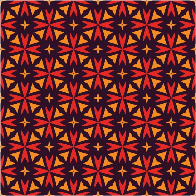 Diseño de patrones sin costuras estilo abstracto