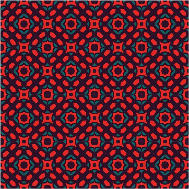Diseño de patrones sin costuras estilo abstracto