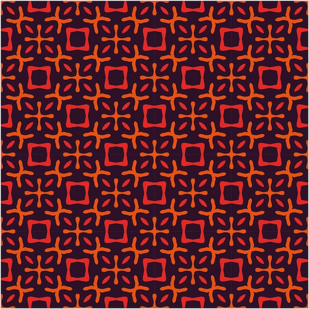 Diseño de patrones sin costuras estilo abstracto