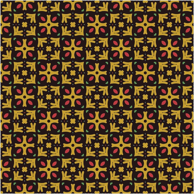 Diseño de patrones sin costuras estilo abstracto