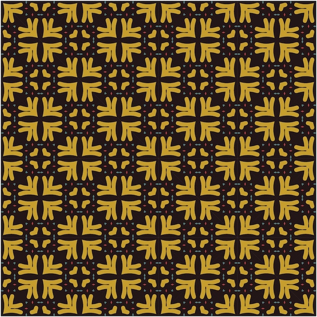 Diseño de patrones sin costuras estilo abstracto
