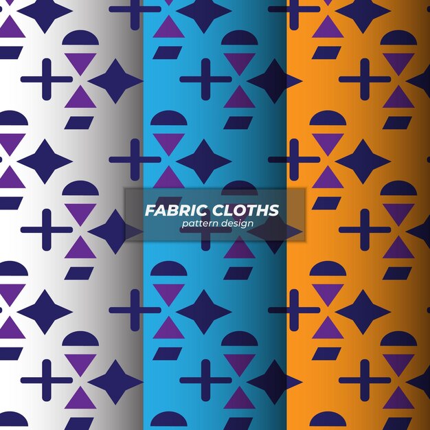 Diseño de patrones sin costuras en estilo art déco