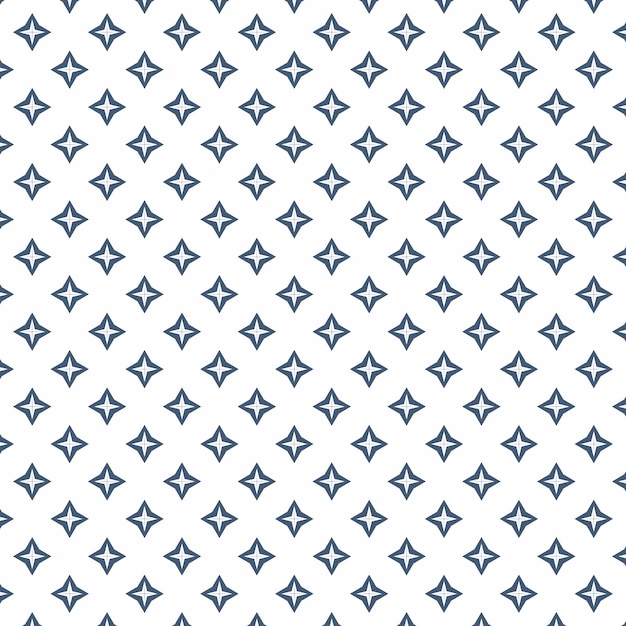 Diseño de patrones sin costuras de estrellas vectoriales