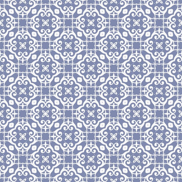 Diseño de patrones sin costuras fondo damasco minimalista