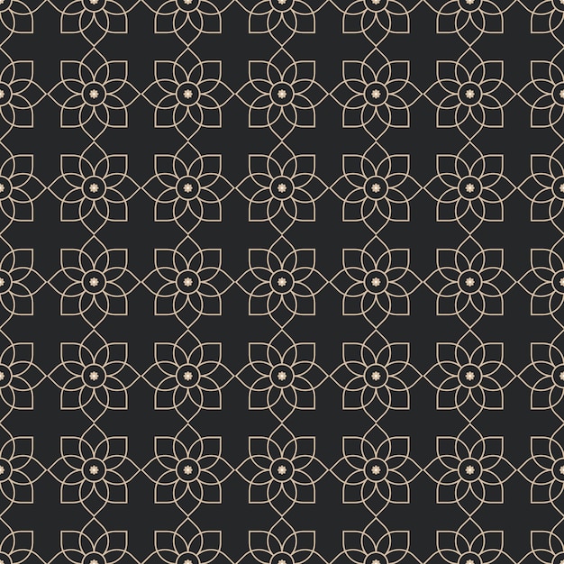 Diseño de patrones sin costuras fondo ornamental