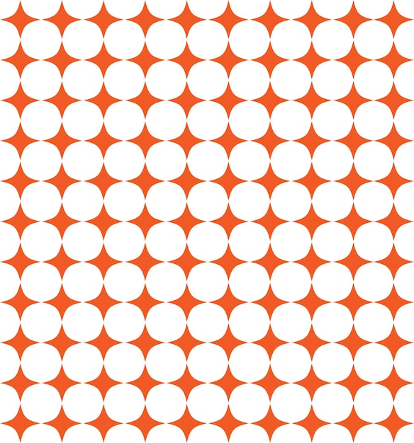 Diseño de patrones sin costuras en forma de estrella