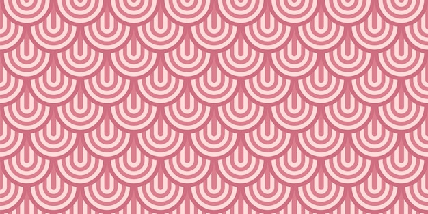 Diseño de patrones sin costuras geométricos elegantes rosados y rosados Escamollas abstractas Textura de fondo