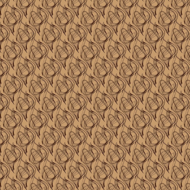 Diseño de patrones sin costuras ornamentales abstractos modernos en vector