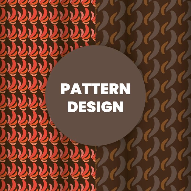Vector diseño de patrones sin costuras y patrones geométricos de telas y telas profesionales