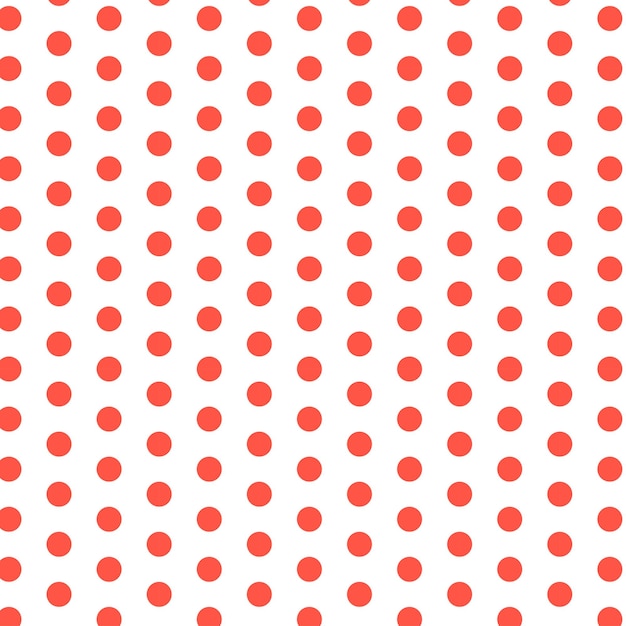 diseño de patrones sin costuras de puntos rojos