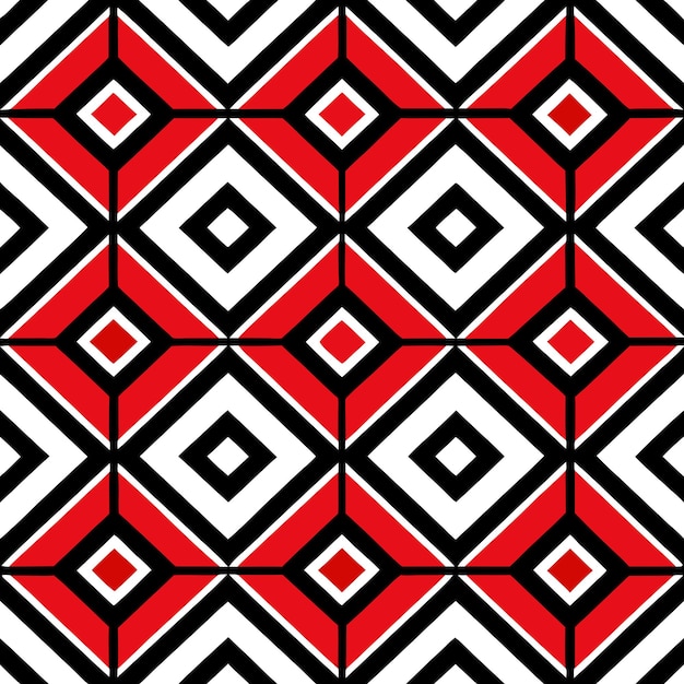 Diseño de patrones de diamantes geométricos sin costuras para proyectos de textiles y telas