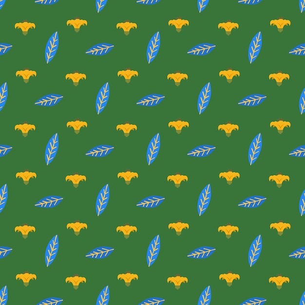 Diseño de patrones dibujados a mano para la temporada de verano