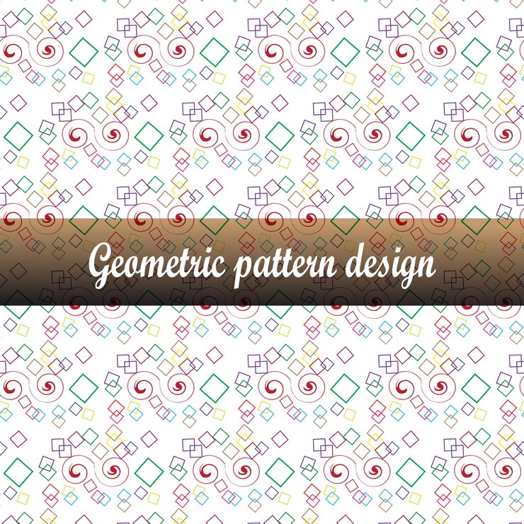 Vector diseño de patrones diseño de patrones geométricos