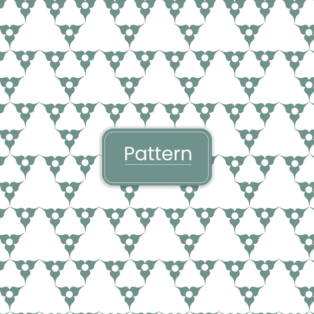Diseño de patrones de elementos decorativos vintage