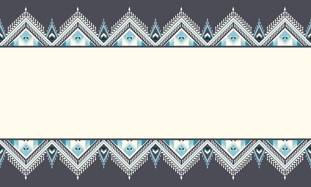 Diseño de patrones étnicos geométricos para un fondo transparente.