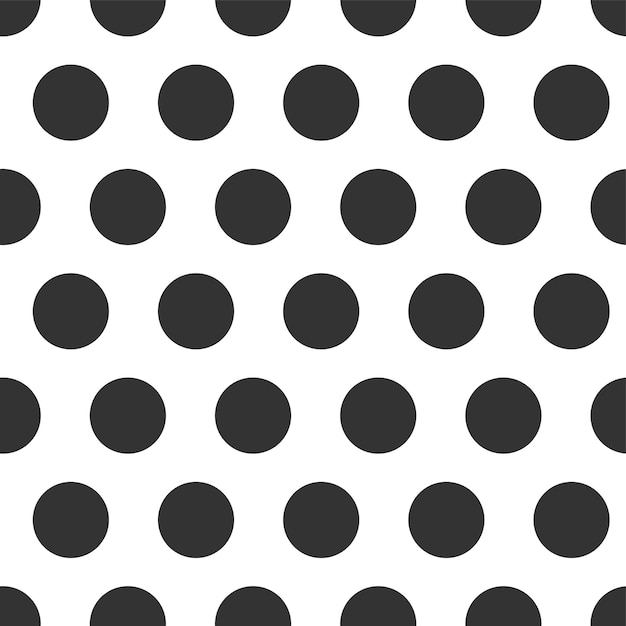 Diseño de patrones festivos con puntos negros mínimos para la Navidad de moda