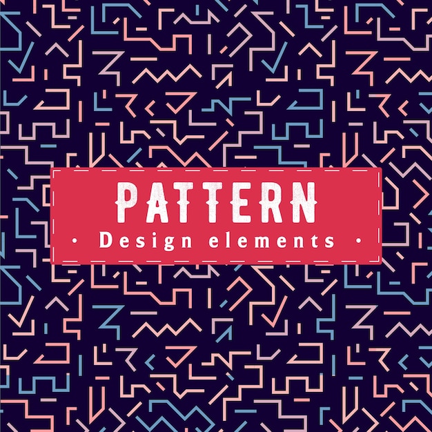 Diseño de patrones sin fisuras, adornos de diseño