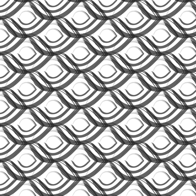 Diseño de patrones sin fisuras art deco de forma orgánica