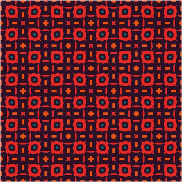 Diseño de patrones sin fisuras estilo abstracto
