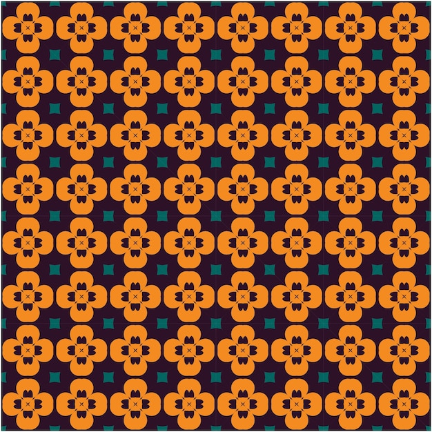 Diseño de patrones sin fisuras estilo étnico