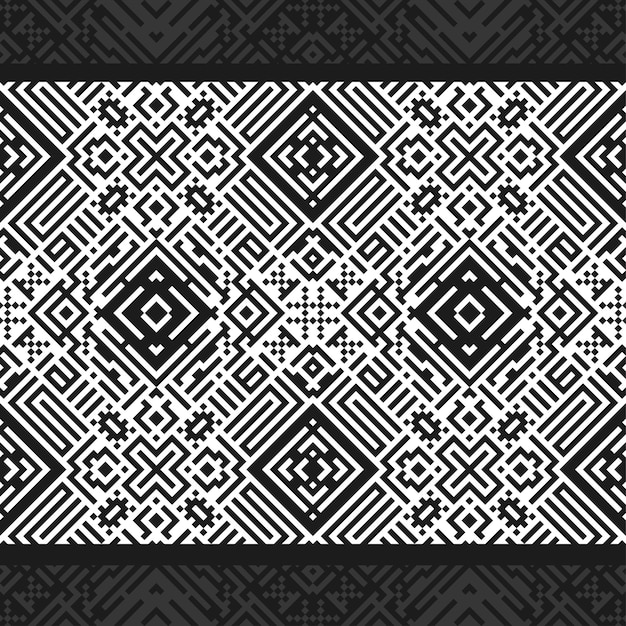 diseño de patrones sin fisuras geométricos étnicos abstractos para fondo o papel tapiz.