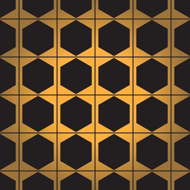 Diseño de patrones sin fisuras hexagonales