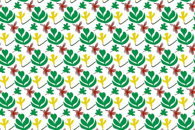 diseño de patrones sin fisuras de hojas otoñales