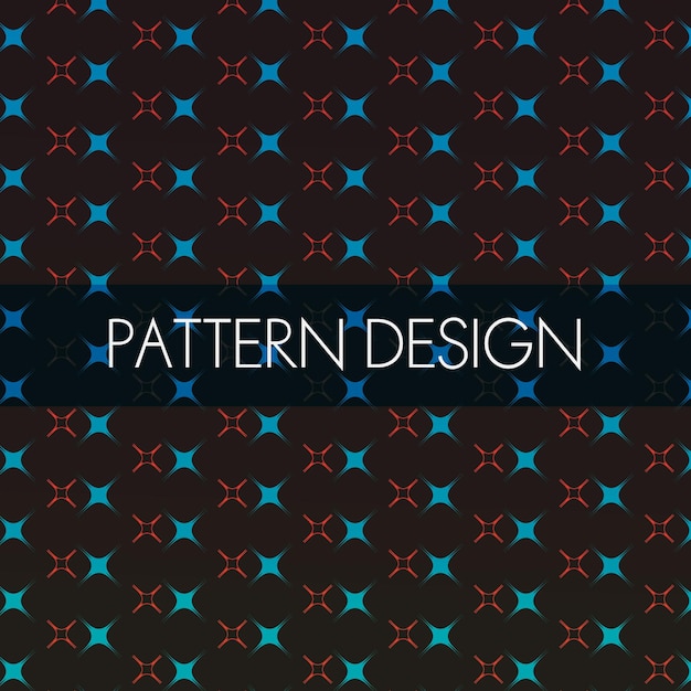 diseño de patrones sin fisuras y con motivos vectoriales