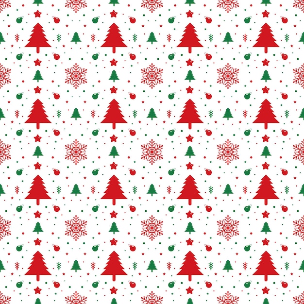 Diseño de patrones sin fisuras de Navidad para la marca de ropa de moda