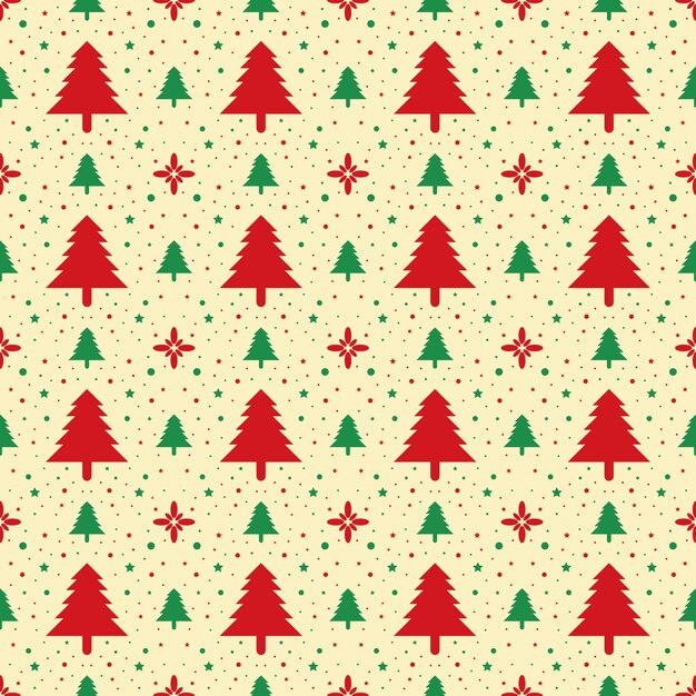 Diseño de patrones sin fisuras de Navidad para la marca de ropa de moda