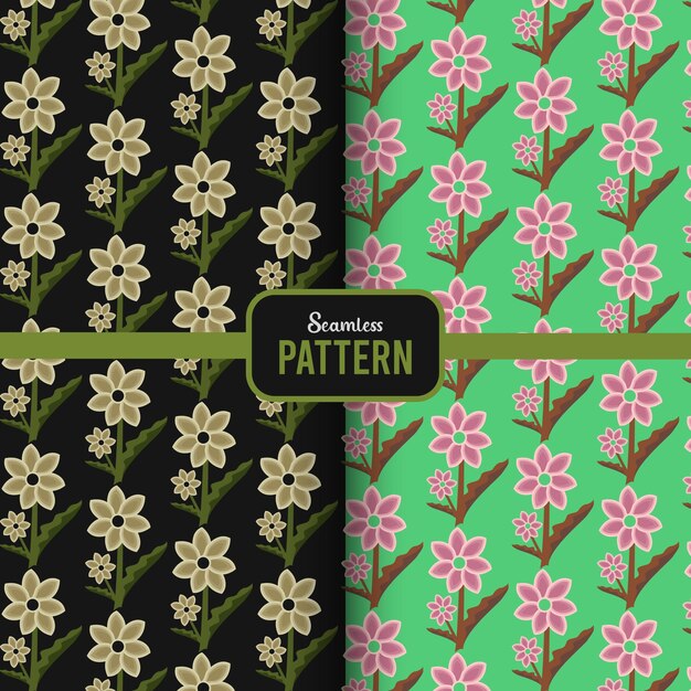 diseño de patrones sin fisuras patrón floral plantilla de diseño de fondo