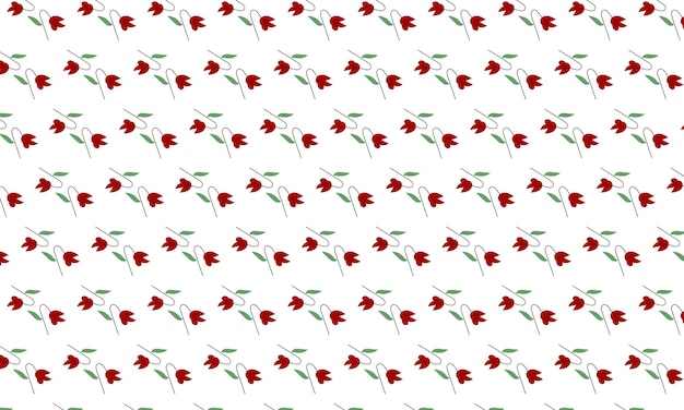 Diseño de patrones sin fisuras de vectores florales