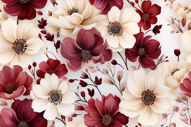 Diseño de patrones florales impresión textil impresión de transferencia diseños de flores