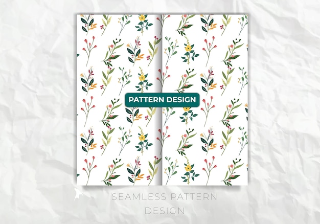 Diseño de patrones florales de primera calidad