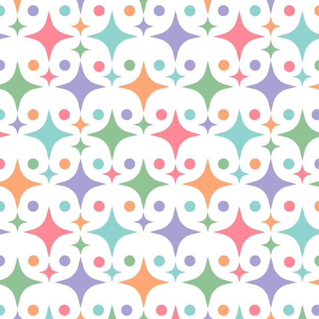 Diseño de patrones de fondo sin costuras vectoriales