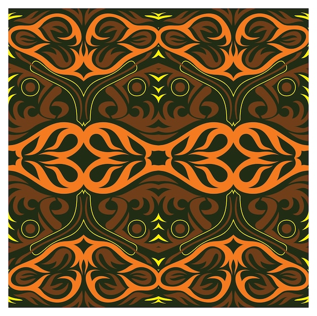 diseño de patrones de fondo de kitenge cultural sin costuras abstract