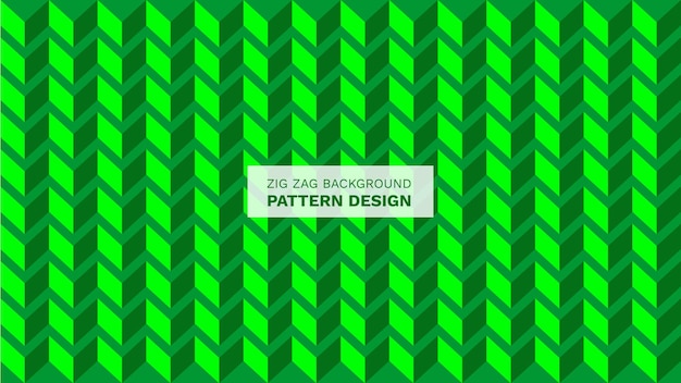 Diseño de patrones de fondo de zig-zag