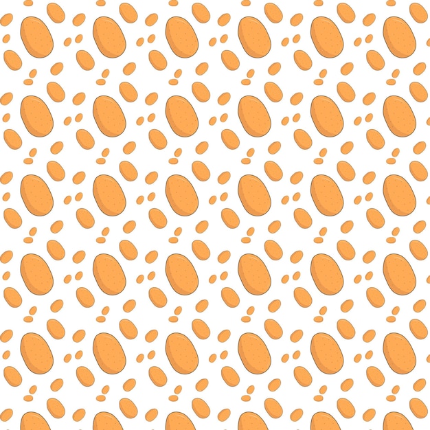 diseño de patrones de frutas coloridas para la marca de camisetas