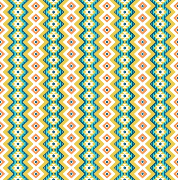 Diseño de patrones geométricos adornos de tela impresión dibujada a mano arte vectorial