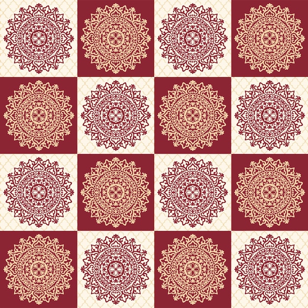 Diseño de patrones geométricos adornos de tela impresión dibujada a mano arte vectorial