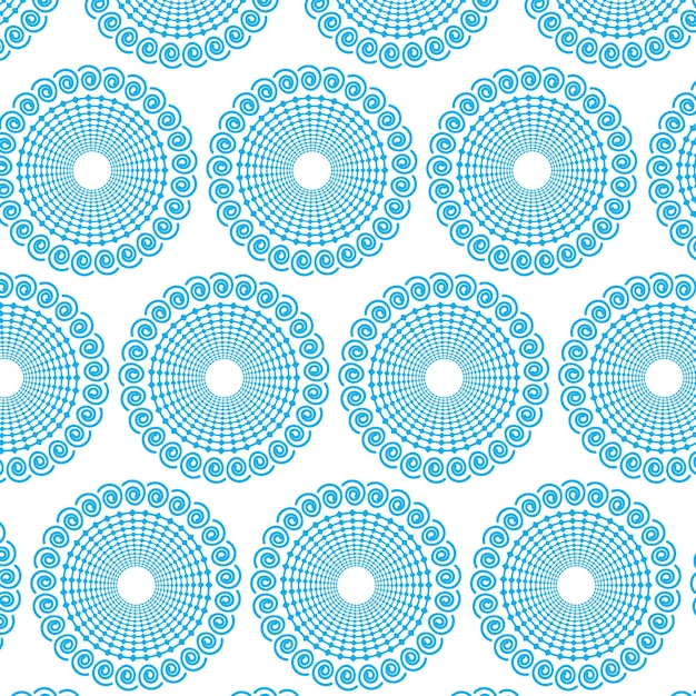 Diseño de patrones geométricos vectoriales.