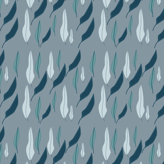 Diseño de patrones de hojas de eucalipto