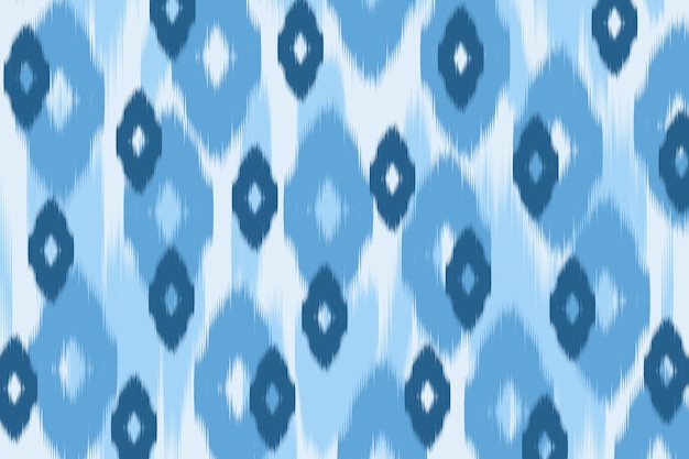 Diseño de patrones de Ikat para telas Diseño de telas étnicas Ropa de adorno Boho envoltura textil
